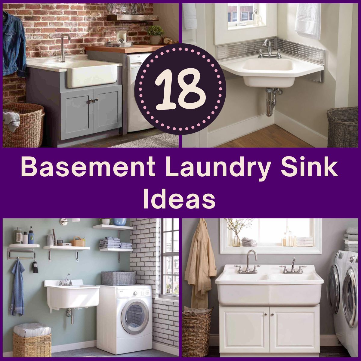 Basement Laundry Sink Ideas