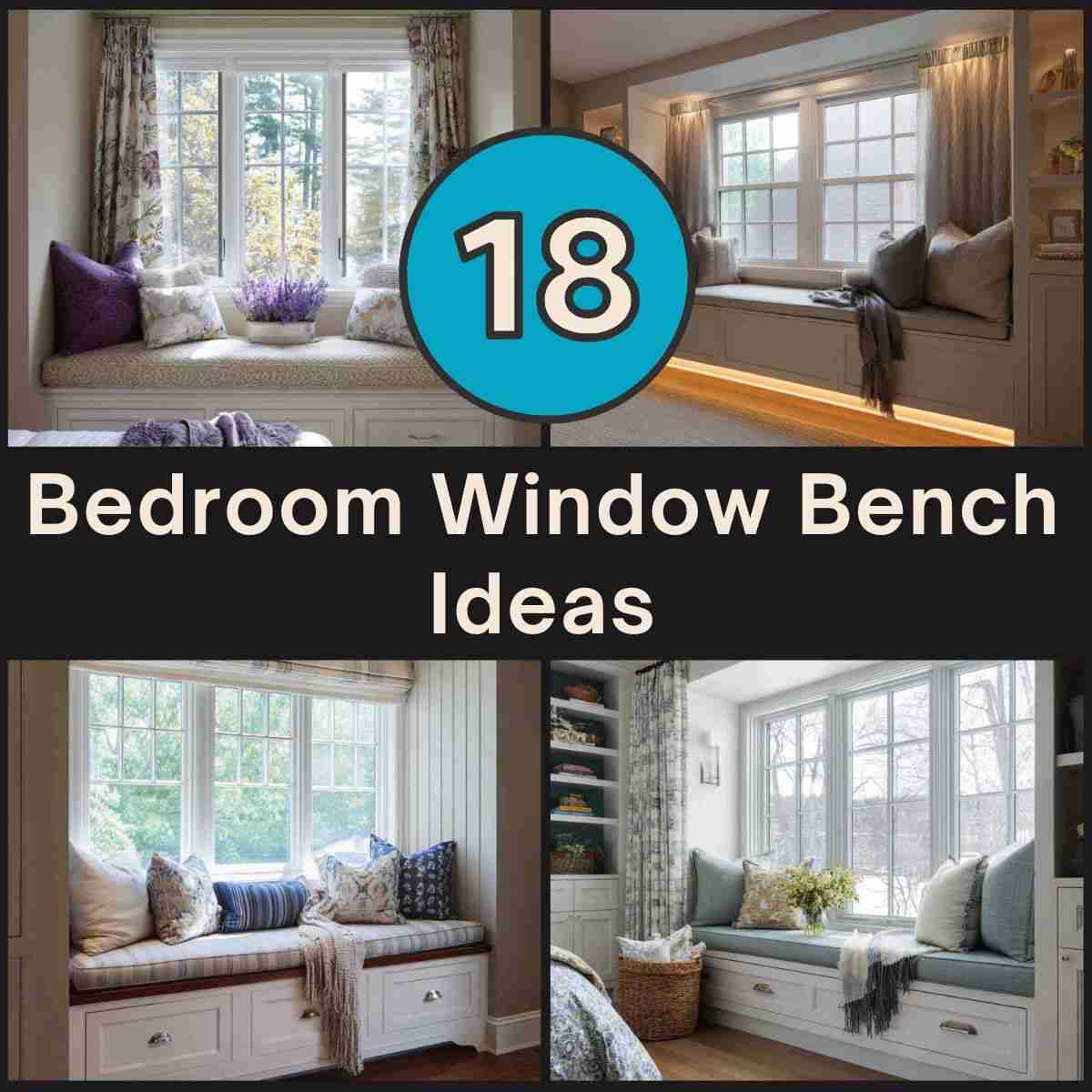 Bedroom Window Bench Ideas