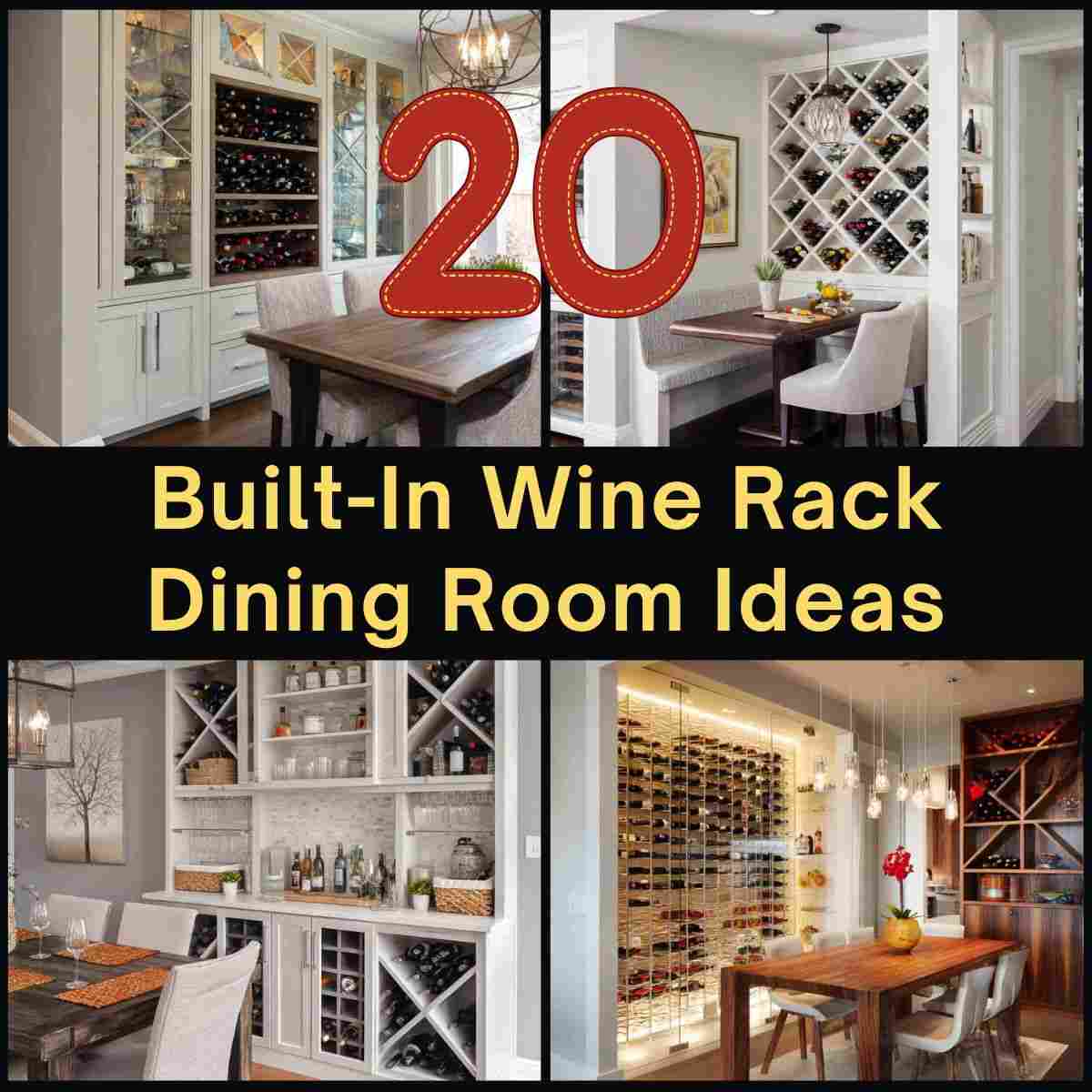 Built-In Wine Rack Ideas