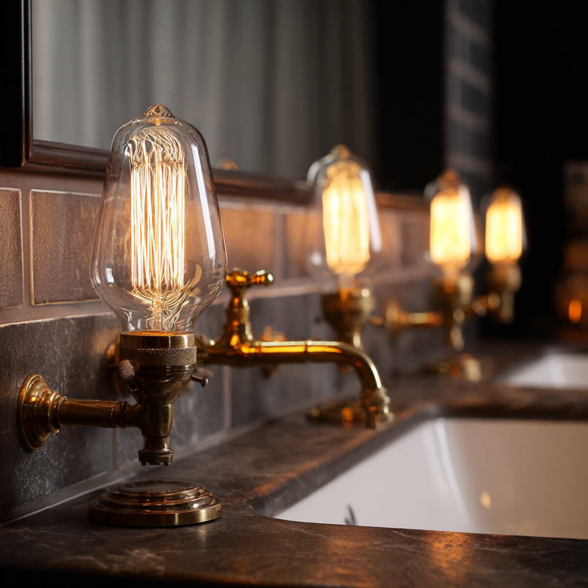  Edison Bulb Vanity Lights