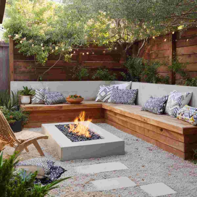21 Small Patio Fire Pit Ideas That Actually Fit