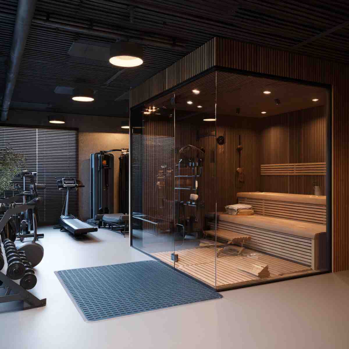 Fitness Studio + Sauna
