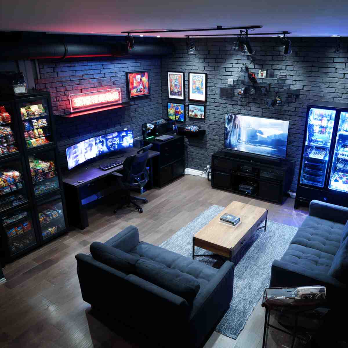 Gaming Setup + Snack Bar