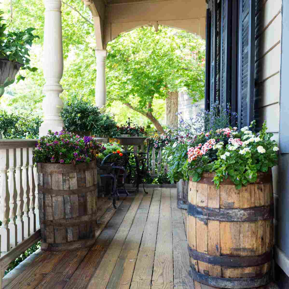 Half-Barrel Planters