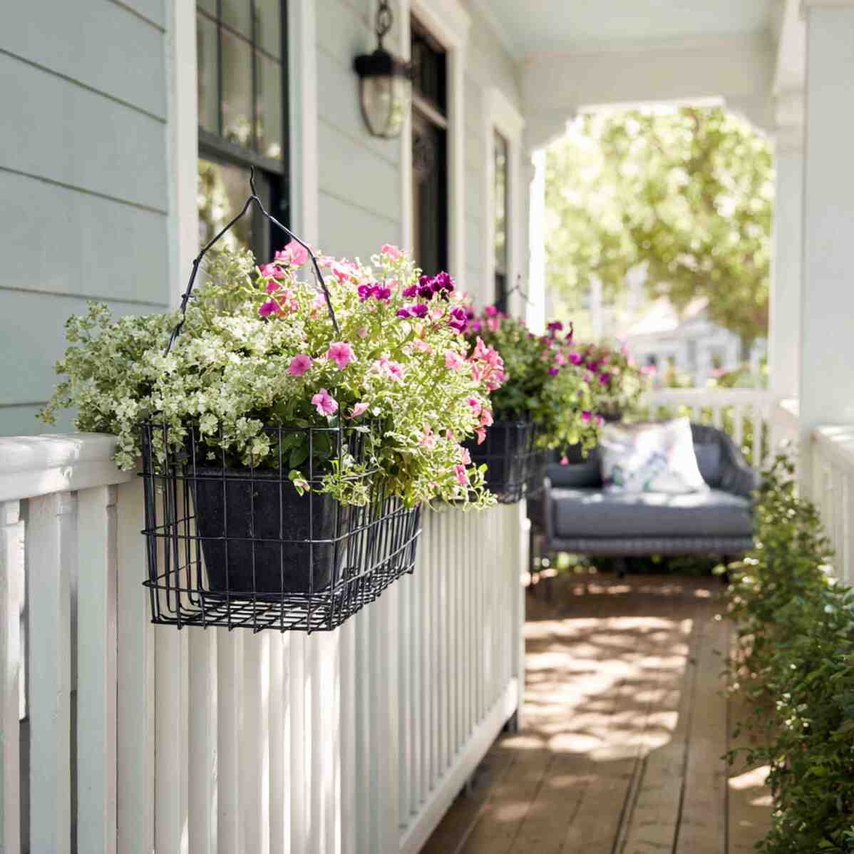 Hanging Metal Baskets