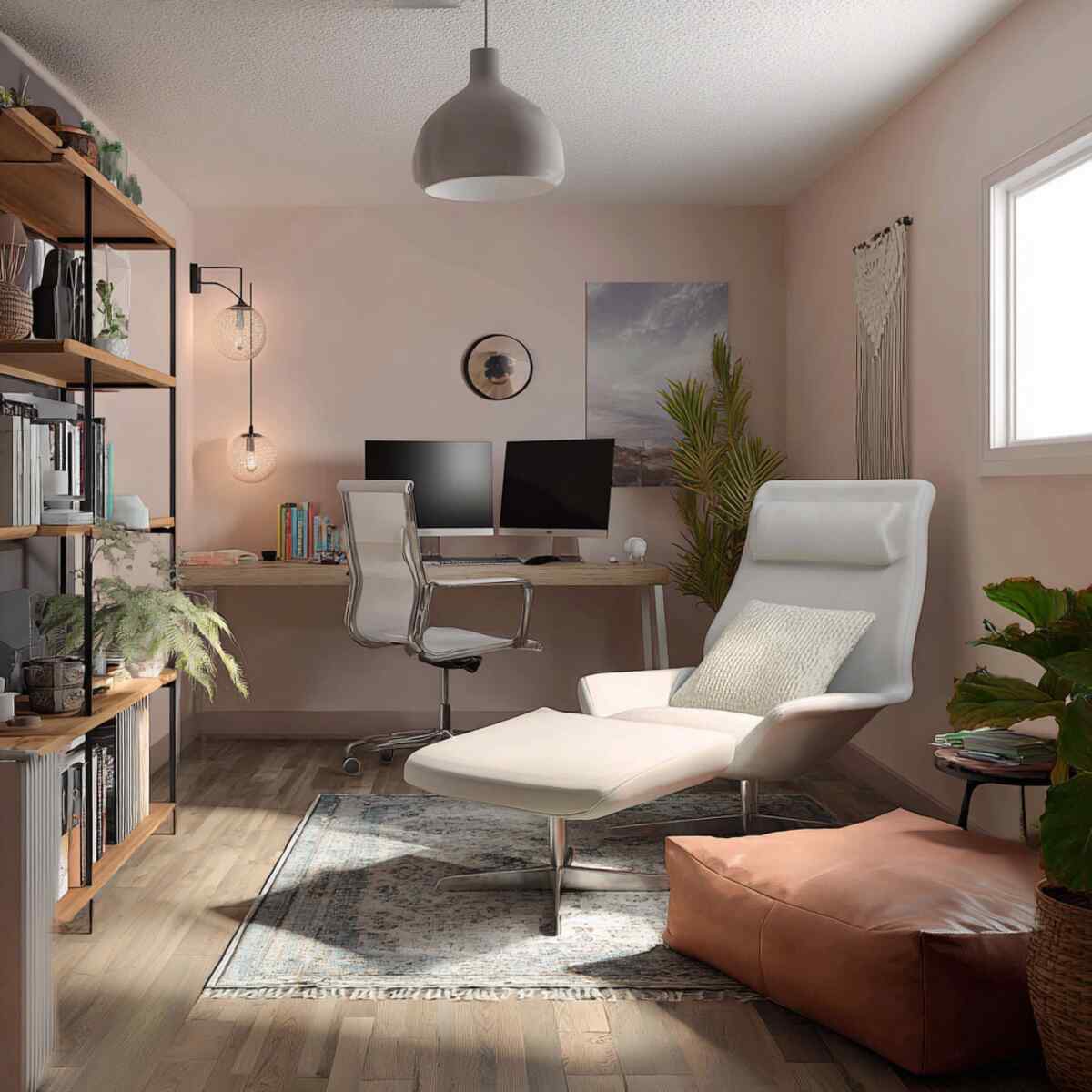Home Office + Meditation Corner