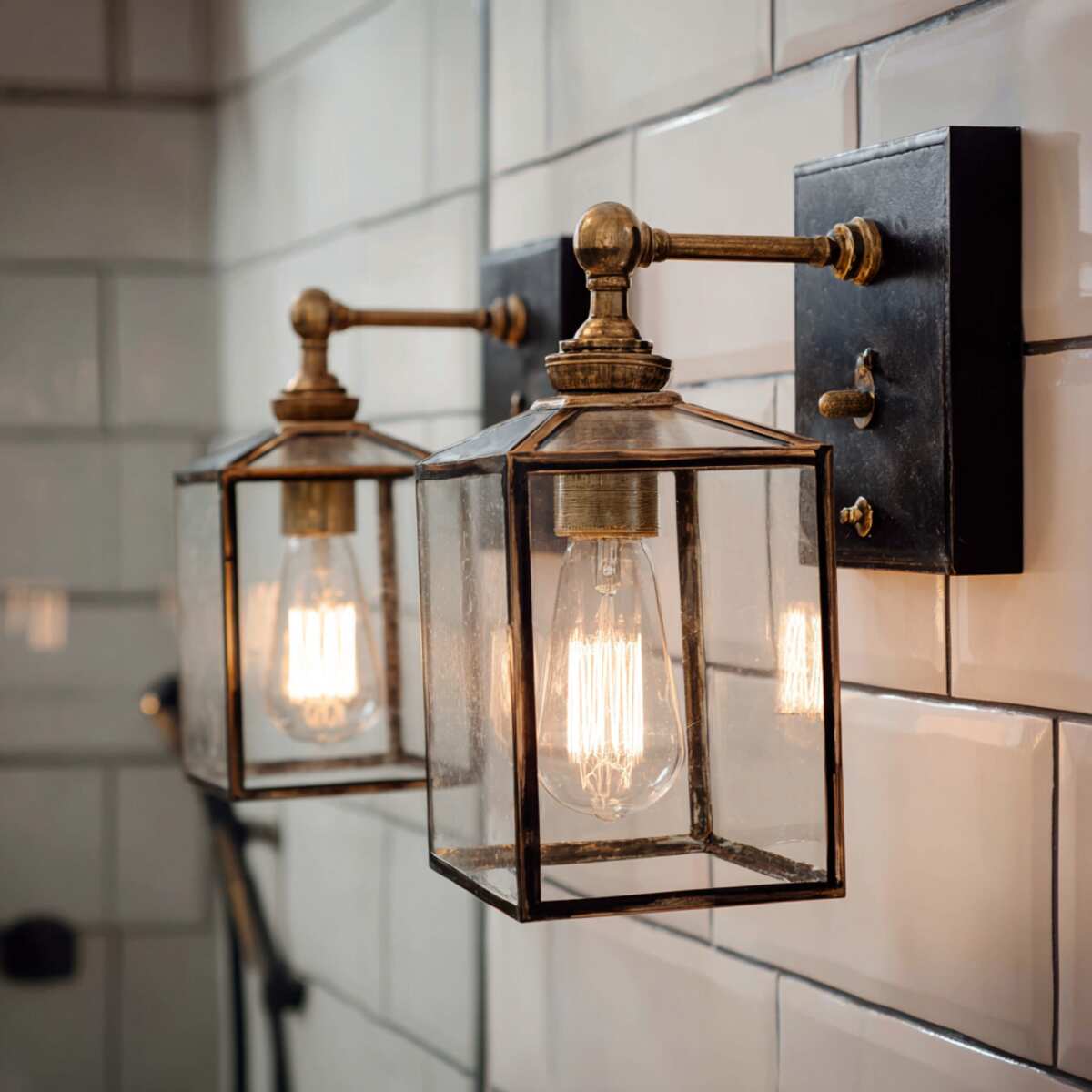 Lantern Style Wall Lights