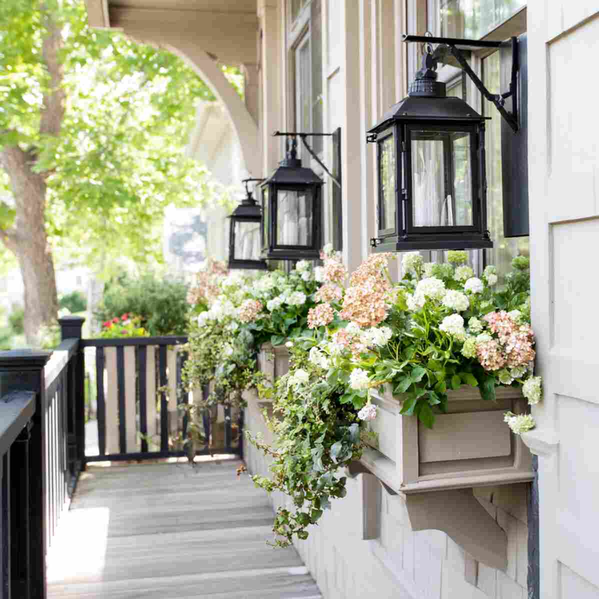 Lantern-Style Planters