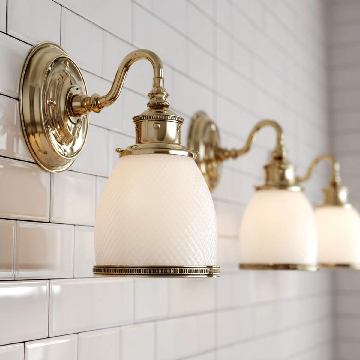 Milk Glass Shades