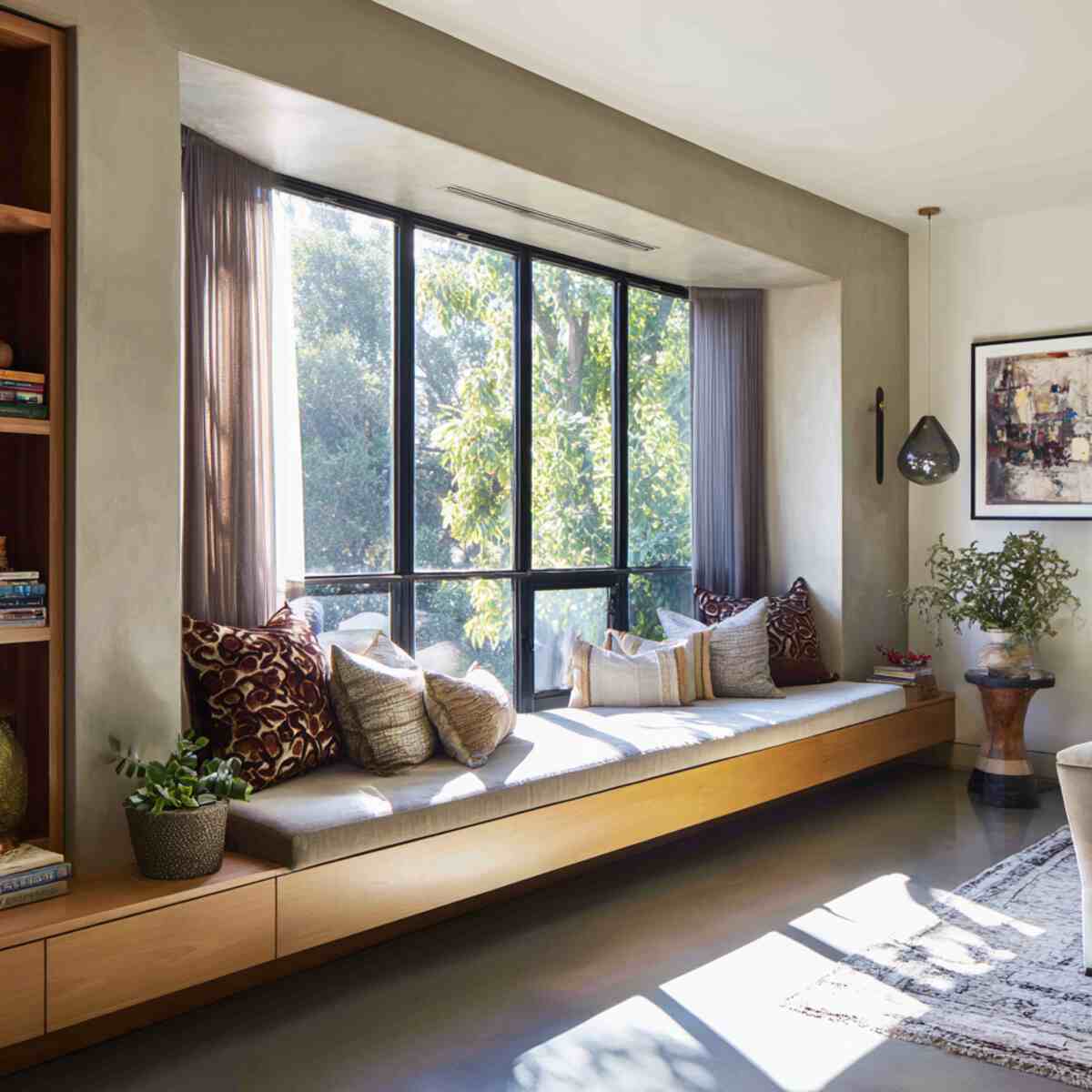 Minimalist Floating Window Seat