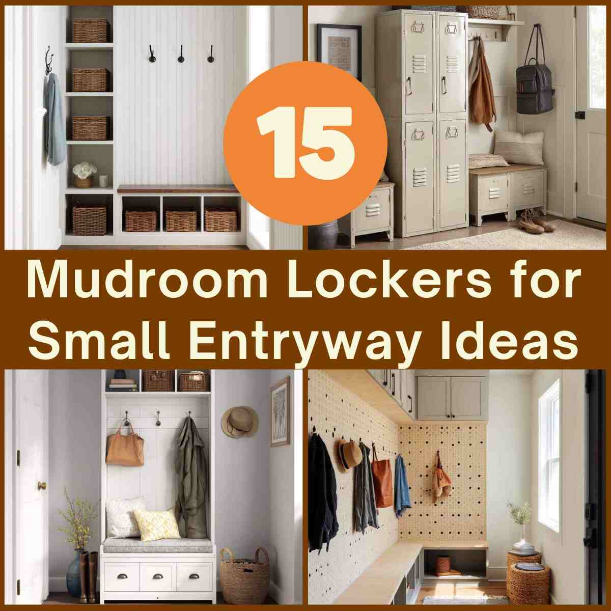 Space-Saving Mudroom Locker Ideas