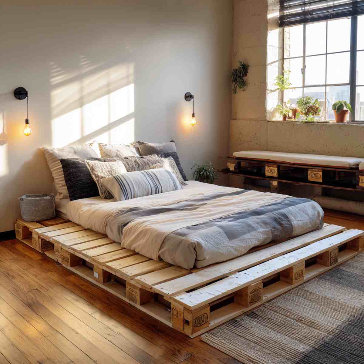Platform Pallet Bed Base