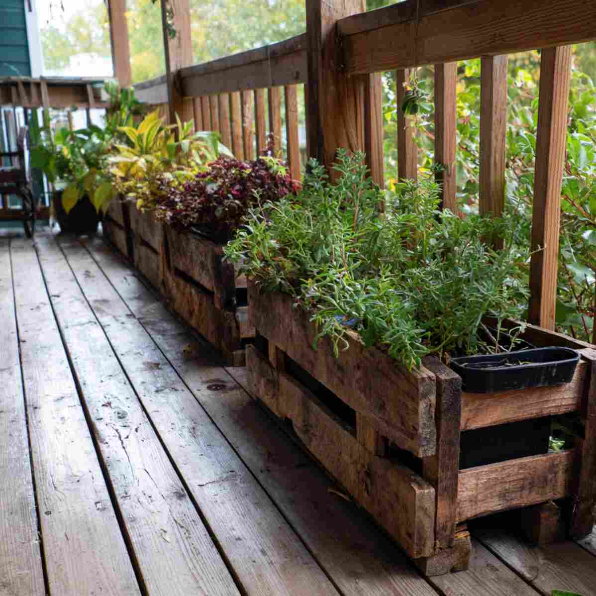 Recycled Pallet Planters