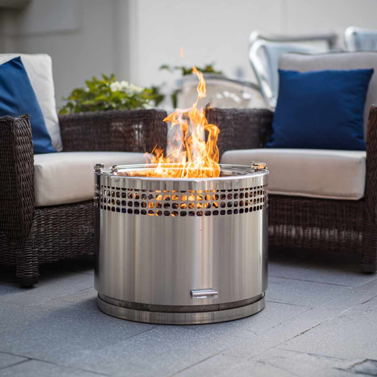 Smokeless Stainless Steel Fire Pit