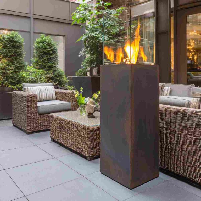 21 Small Patio Fire Pit Ideas That Actually Fit