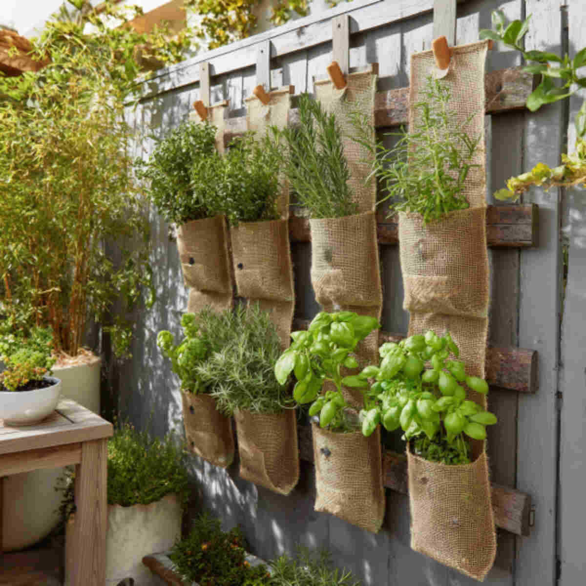 Vertical Herb Garden
