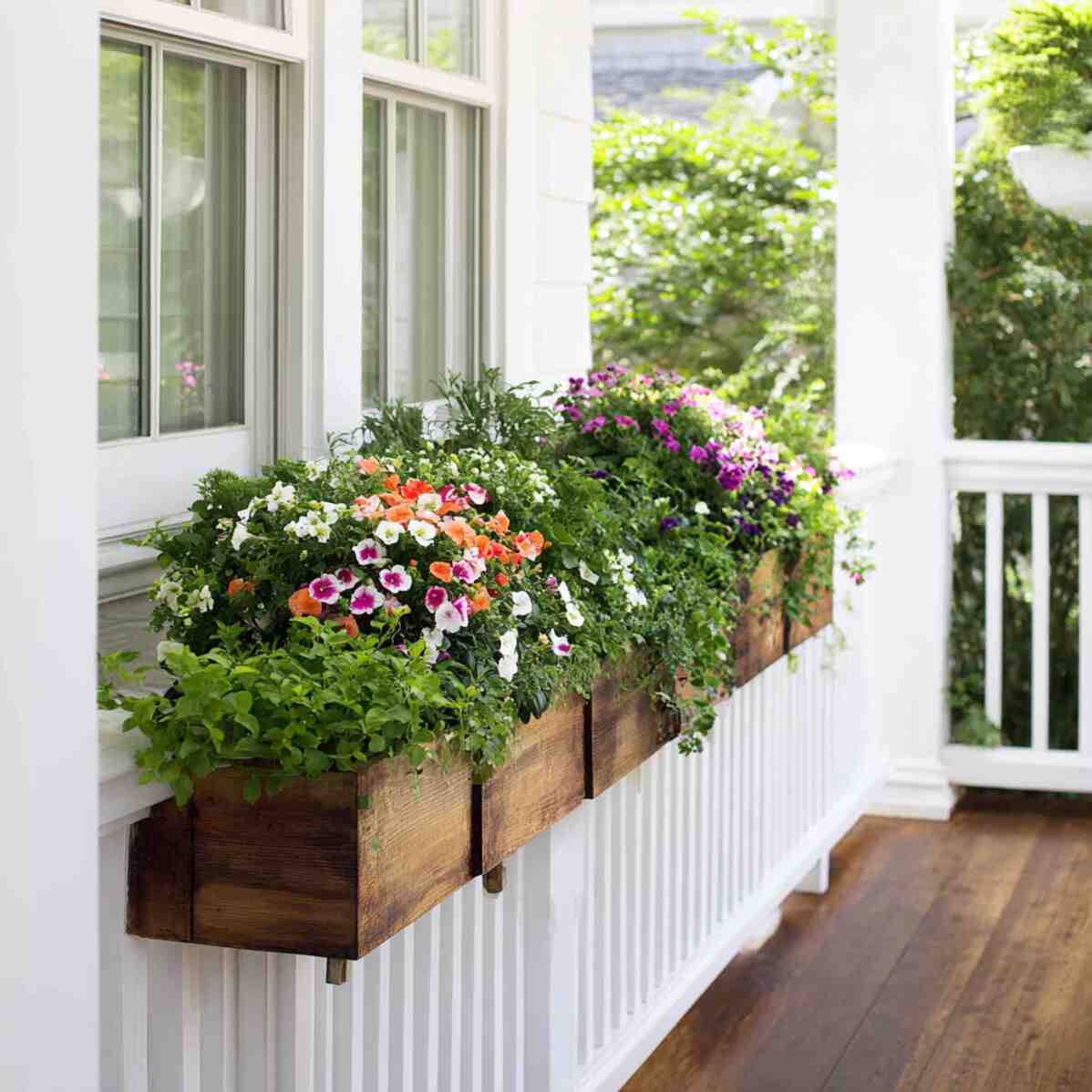 Window Box-Style Planters