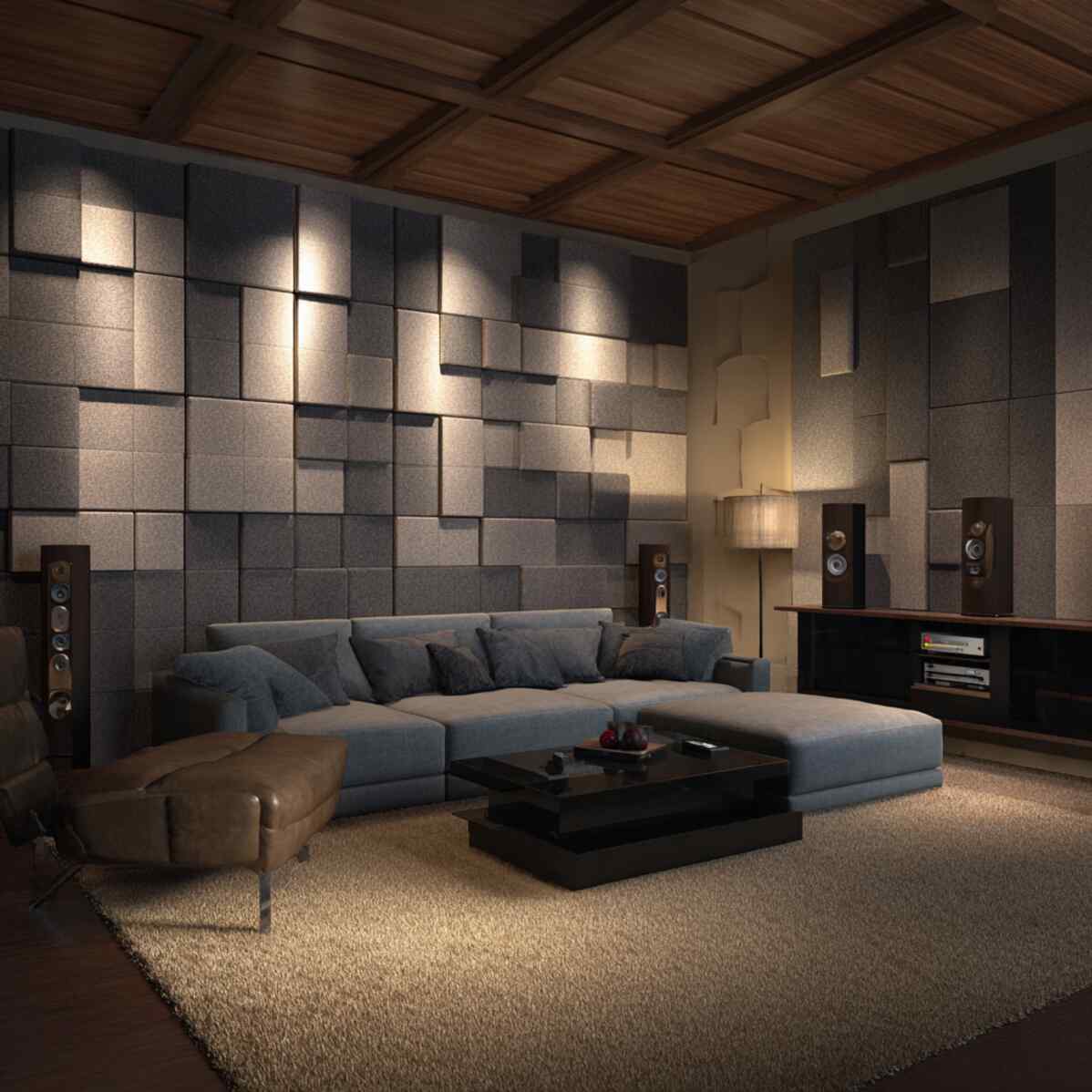 Acoustic Fabric Wall Panels