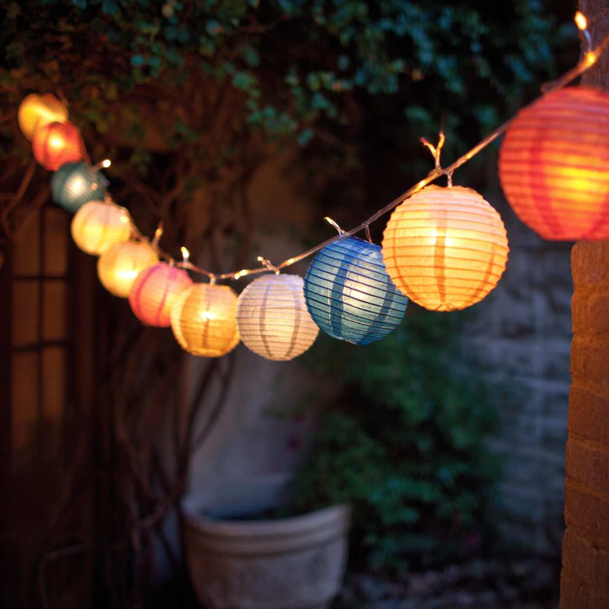 Paper Lantern String Lights