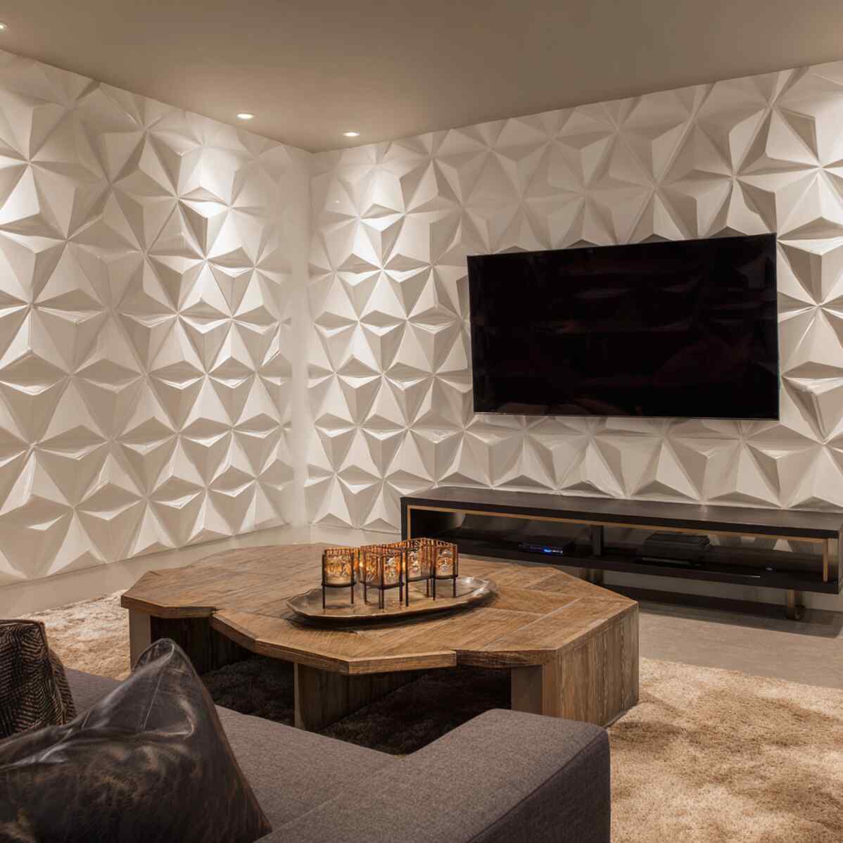 Geometric 3D Wall Panels