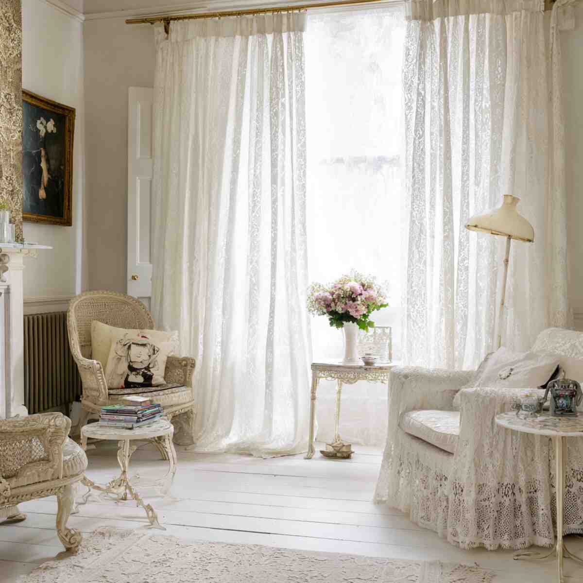 Lace or Crochet Curtains
