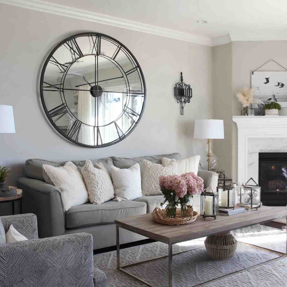 Above a Large Mirror