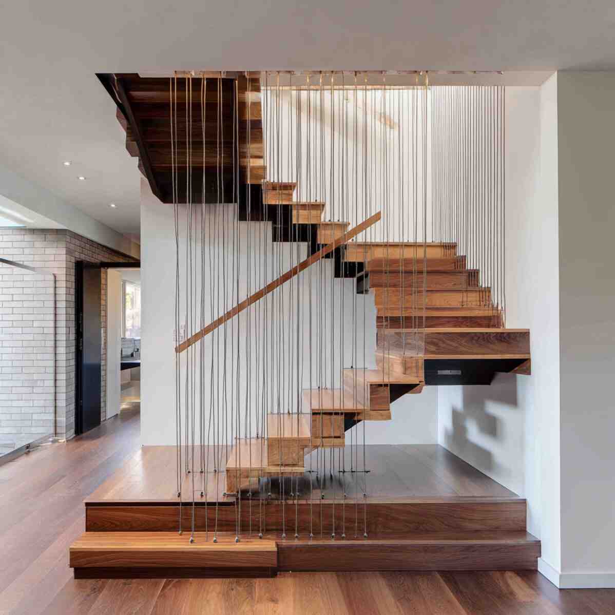 Thin Steel Rod Balustrade Design