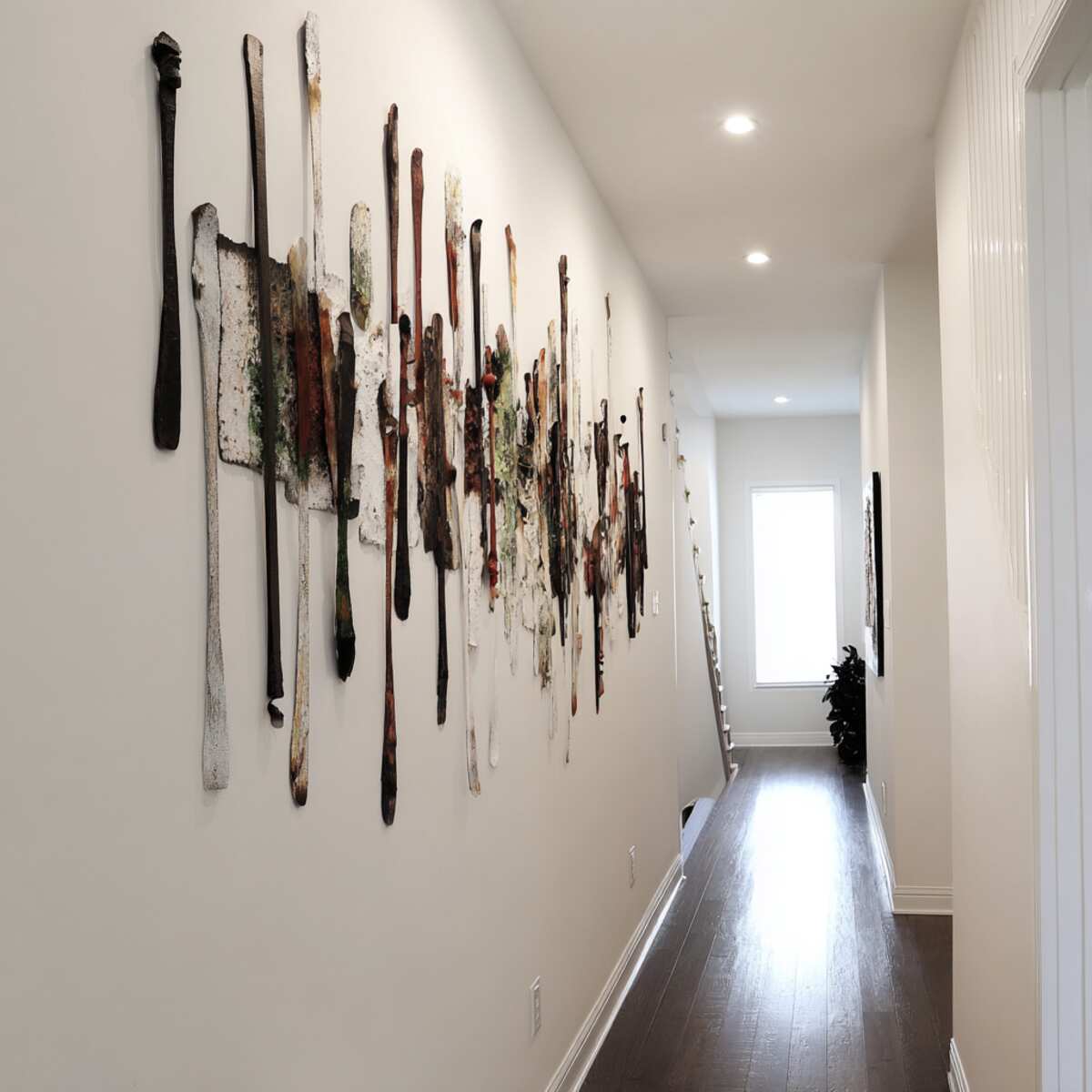 Mixed Media Wall Art Installation
