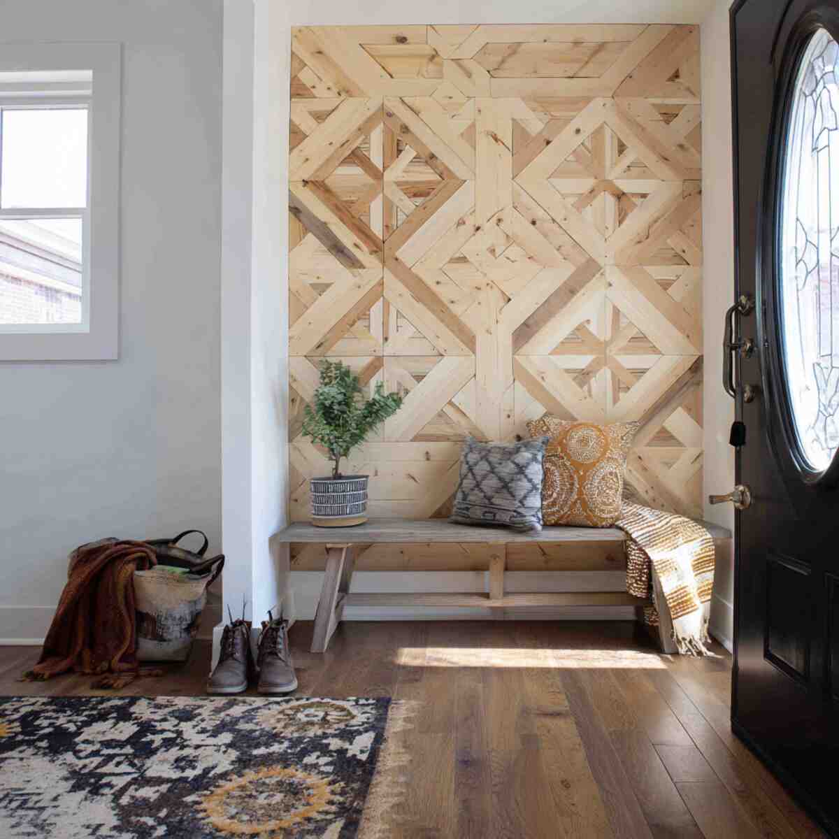 Patterned Cut Shiplap Tiles