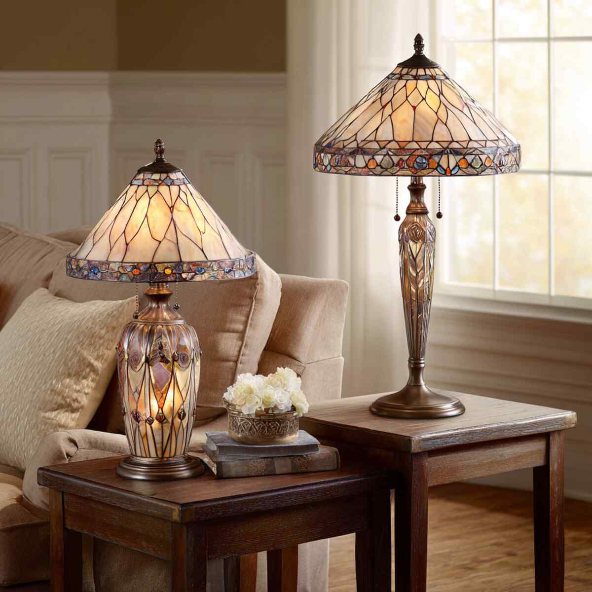 Stained Glass Floor or Table Lamps