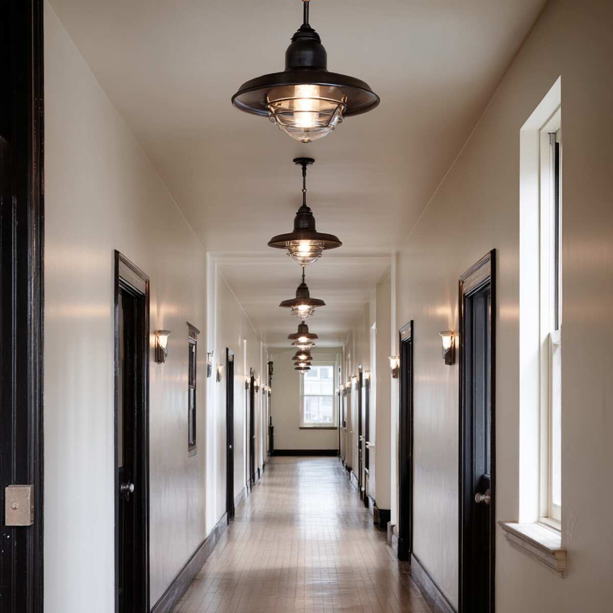 Vintage Schoolhouse Lights