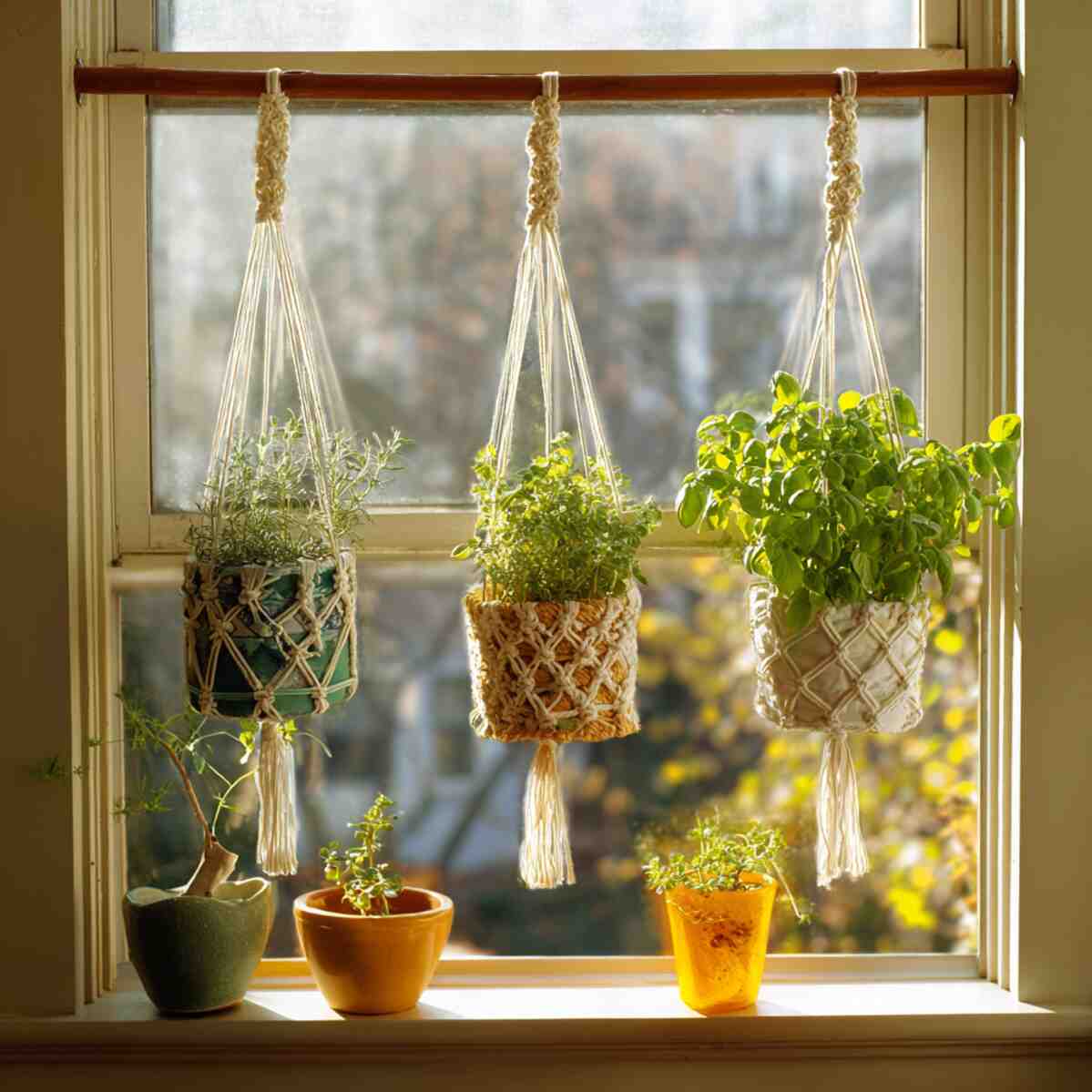 Macrame Hanging Planters