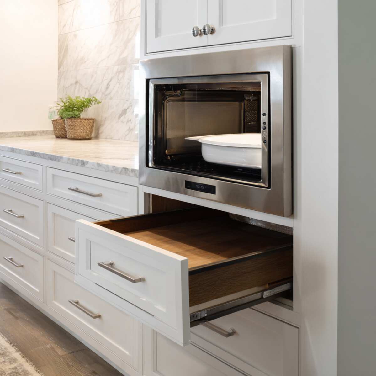 Microwave Drawer Cabinet