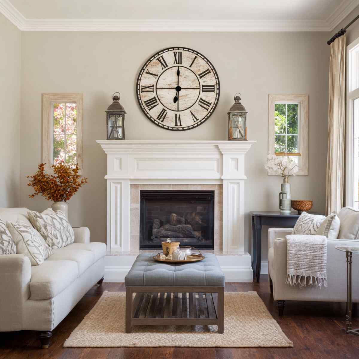 Over the Fireplace Mantel