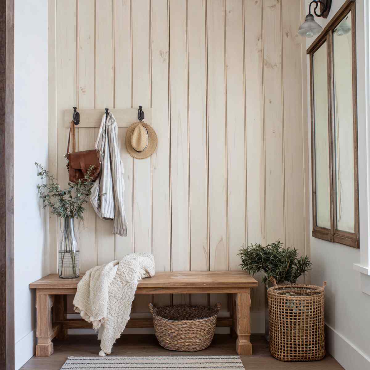 Vertical Shiplap Panels