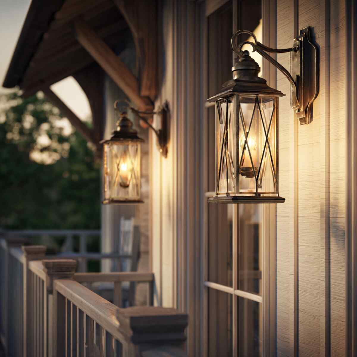Lantern-Style Sconces