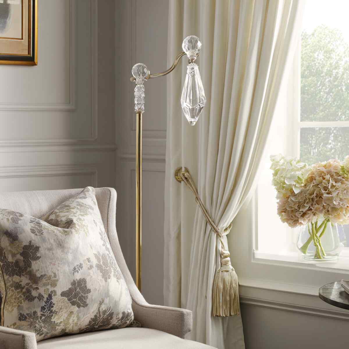 Crystal Finial Rods