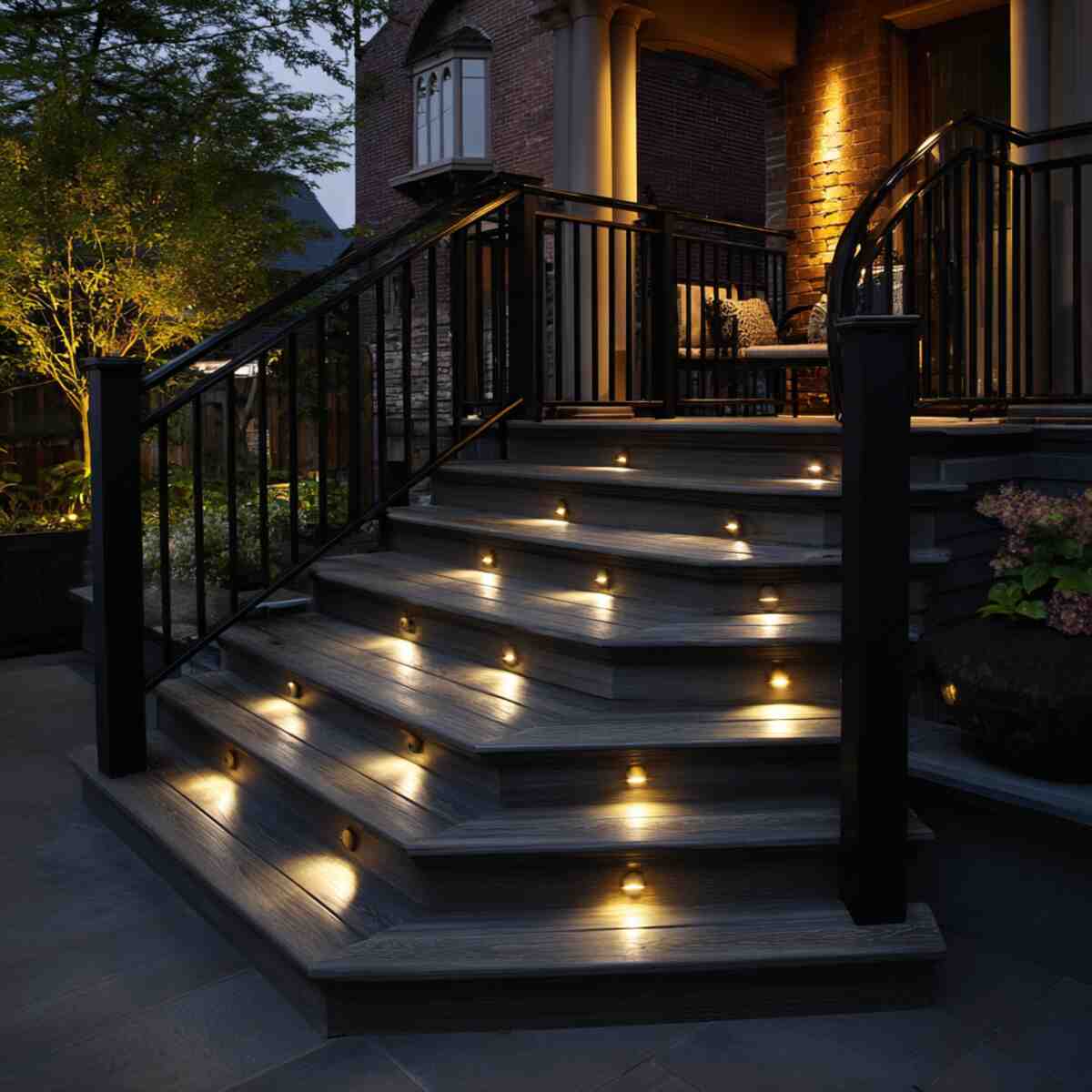 Recessed Step Lights