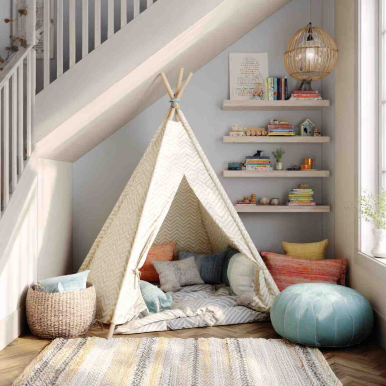 23 Cozy Under Stairs Kids Reading Nooks You’ll Want to Copy Today