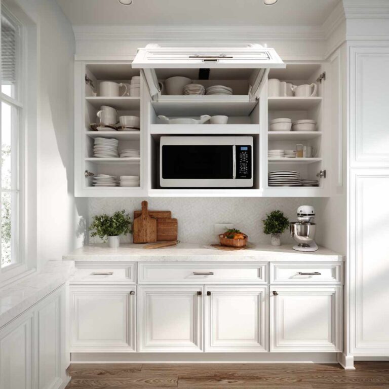 25 Brilliant BuiltIn Microwave Ideas That Make Cooking Easier
