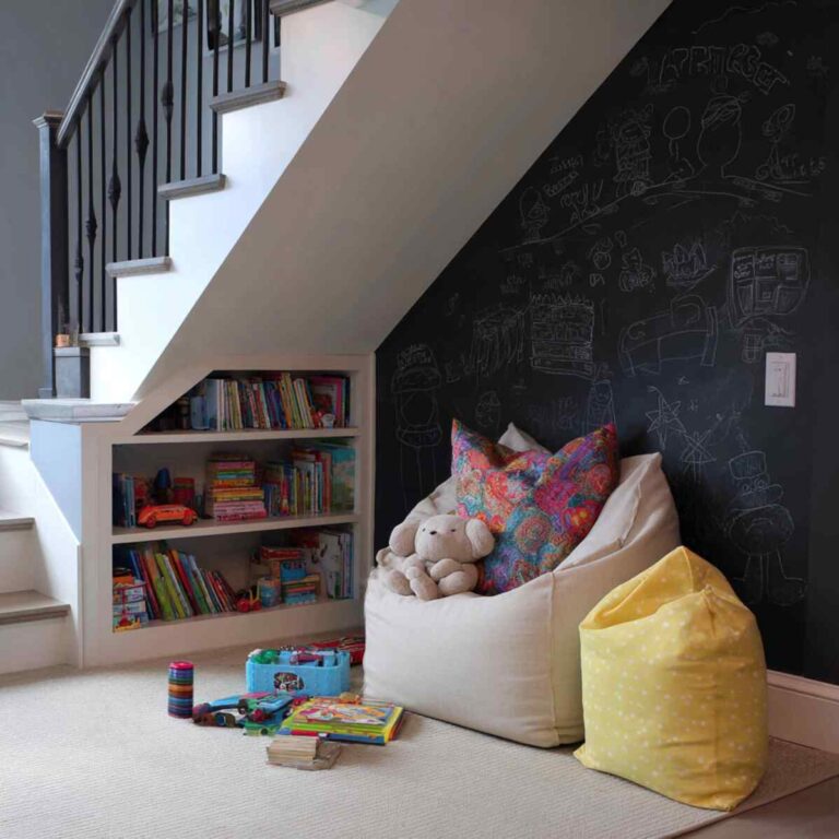 23 Cozy Under Stairs Kids Reading Nooks You’ll Want to Copy Today