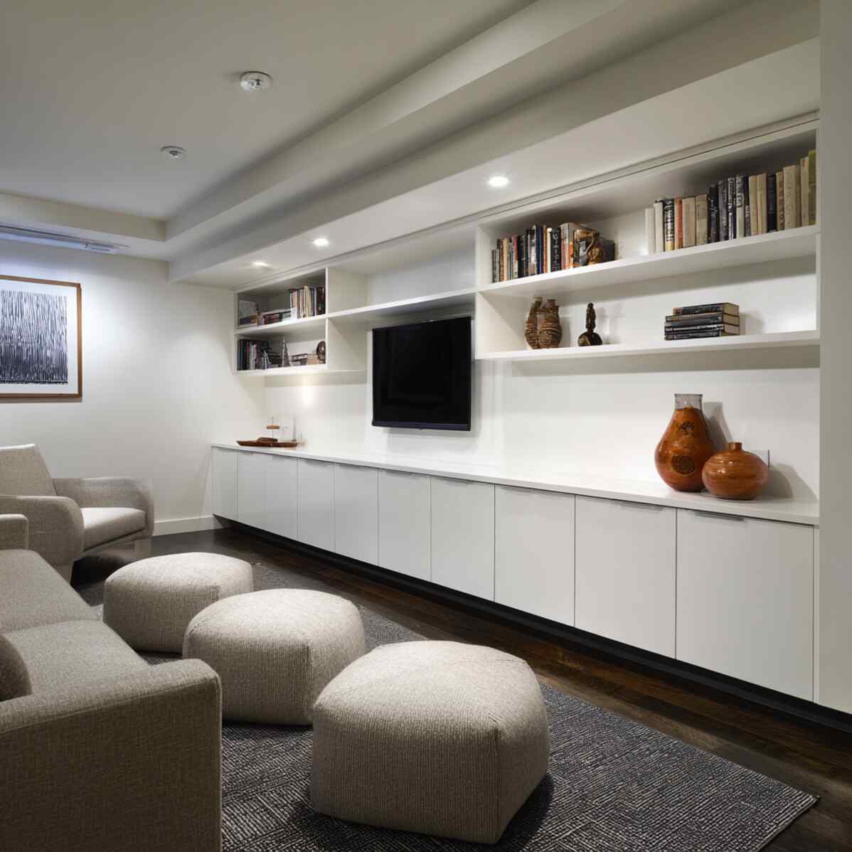 Floating Wall Cabinets for Storage