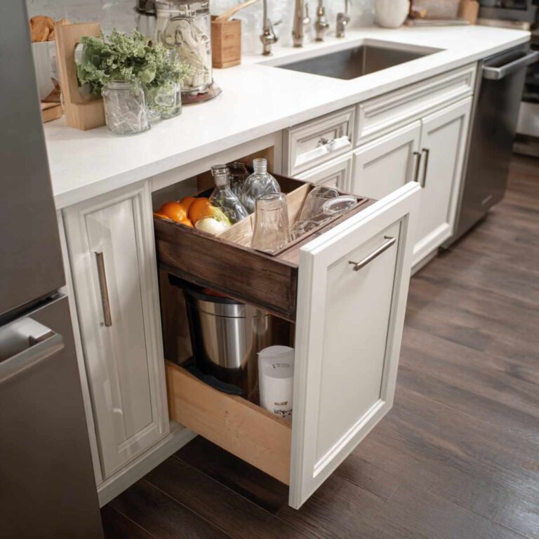 21 Pull-Out Trash Cabinet Ideas That’ll Change Your Kitchen Forever