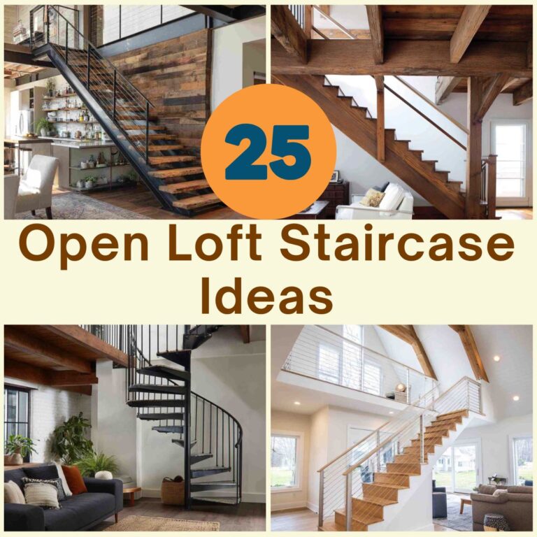 25 Stunning Open Loft Staircase Ideas to Brighten Your Home