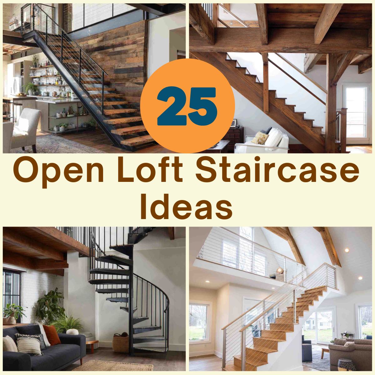 Open Loft Staircase Ideas