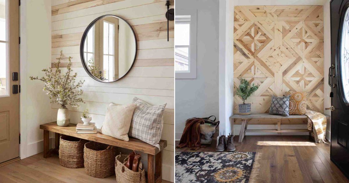 17 Stunning DIY Shiplap Wall Ideas to Transform Your Entryway