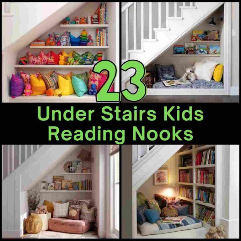 23 Cozy Under Stairs Kids Reading Nooks You’ll Want to Copy Today
