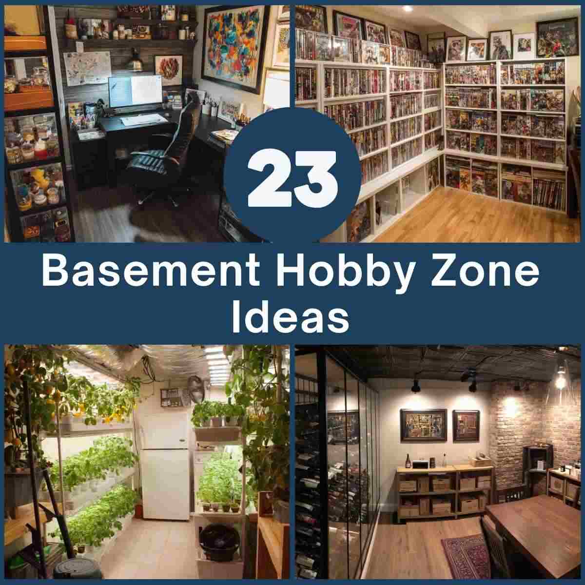 Basement Hobby Zone Ideas