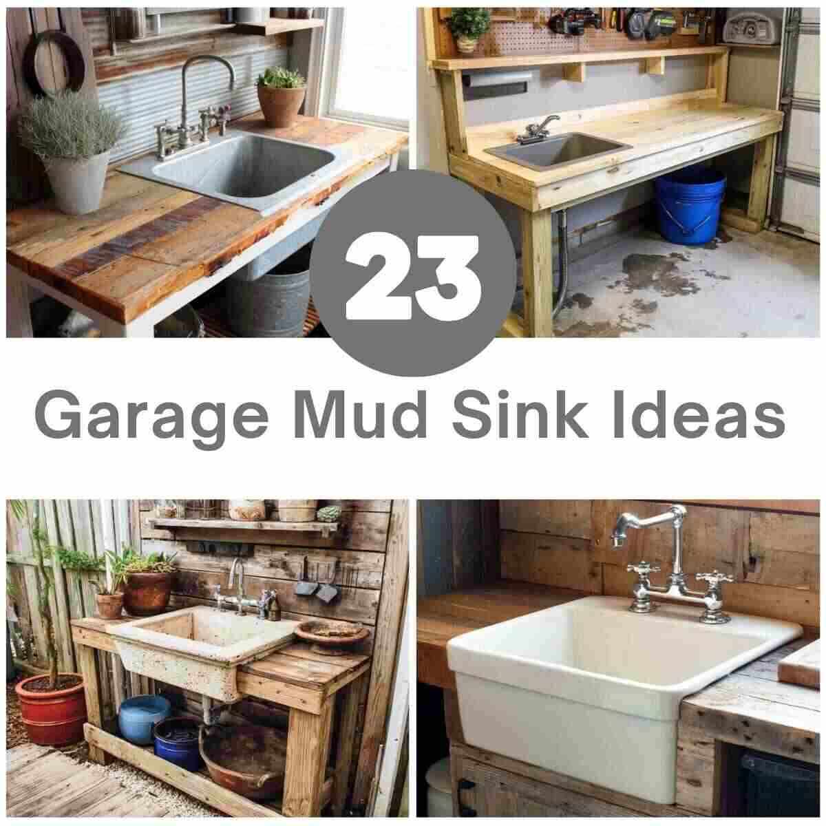 DIY Garage Mud Sink Ideas