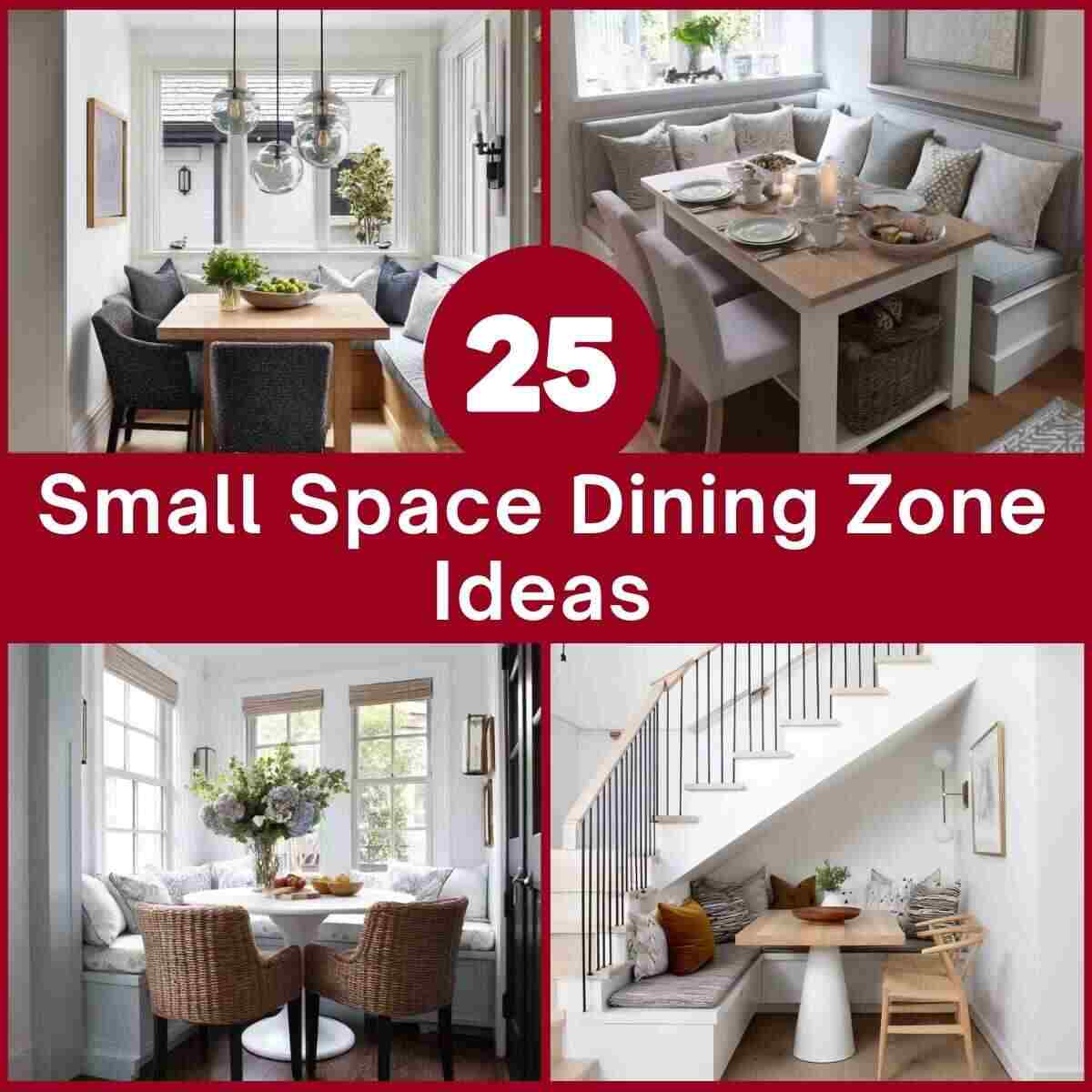 Small Space Dining Zone Ideas